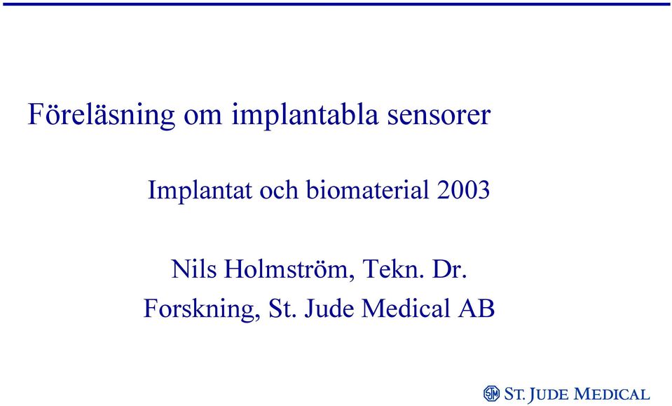 biomaterial 2003 Nils