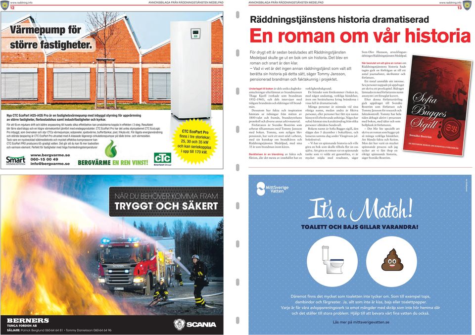 Nya CTC EcoPart i425-i435 Pro är fastightsvärmpump md ibyggd styrig för uppvärmig av störr fastightr, ﬂrbostadshus samt idustrifastightr och kyrkor.