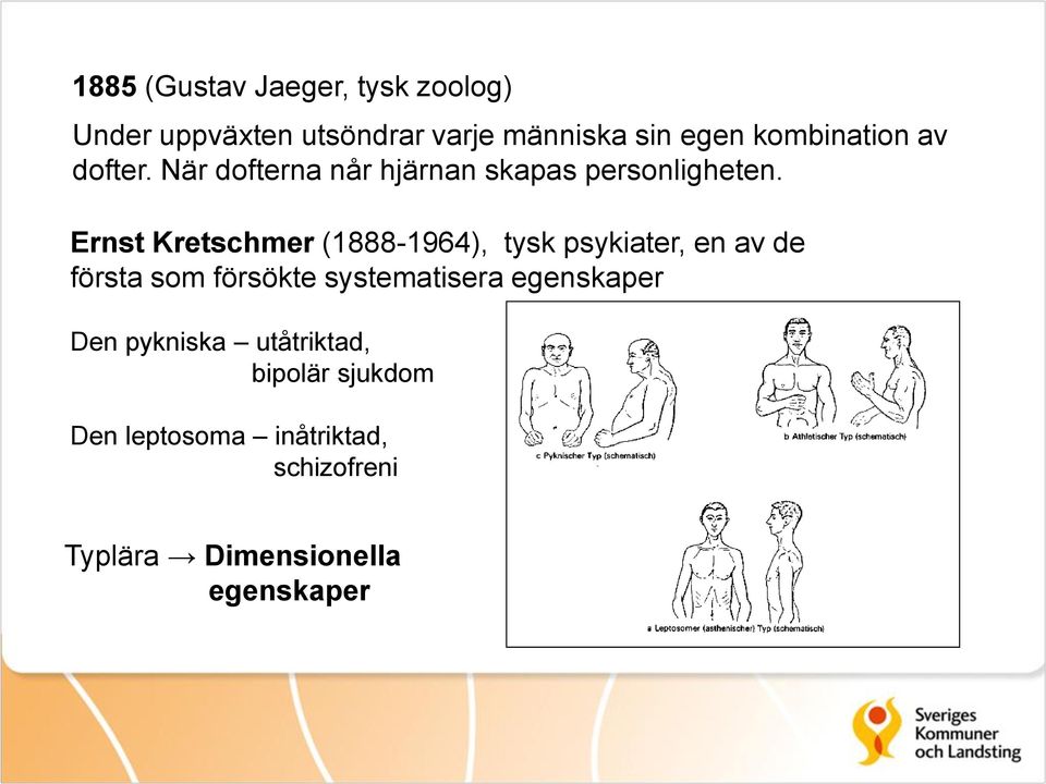 Ernst Kretschmer (1888-1964), tysk psykiater, en av de första som försökte systematisera