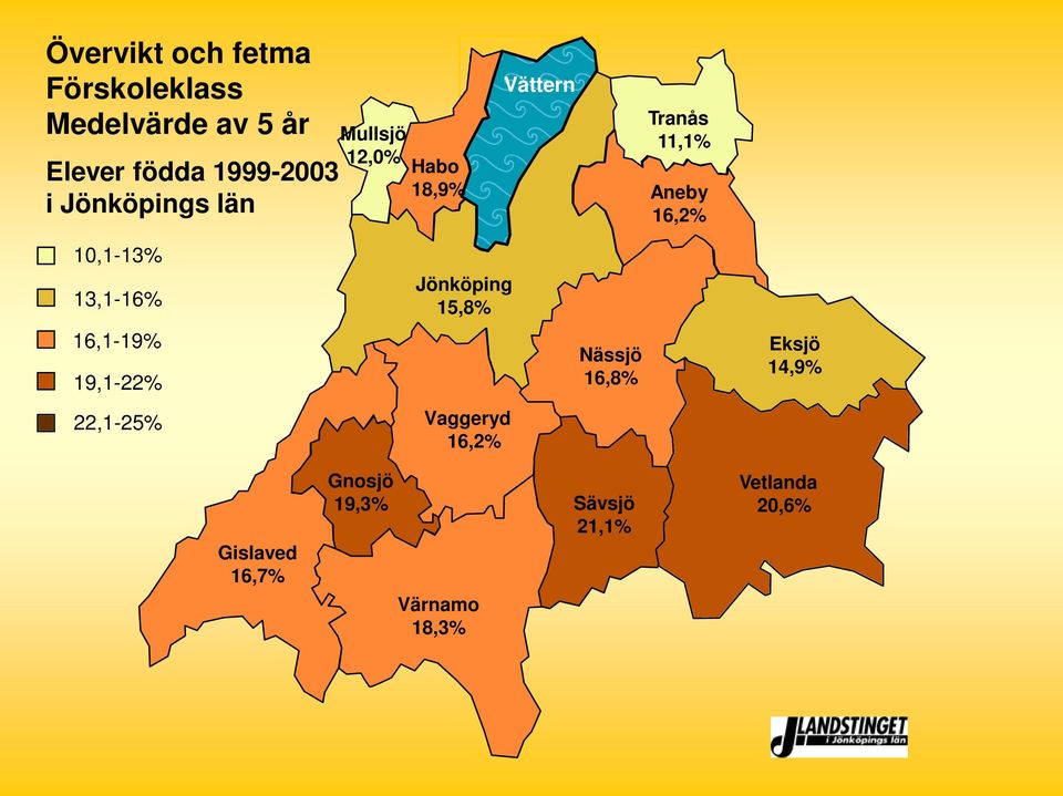 10,1-13% 13,1-16% Jönköping 15,8% 16,1-19% 19,1-22% Nässjö 16,8% Eksjö 14,9%