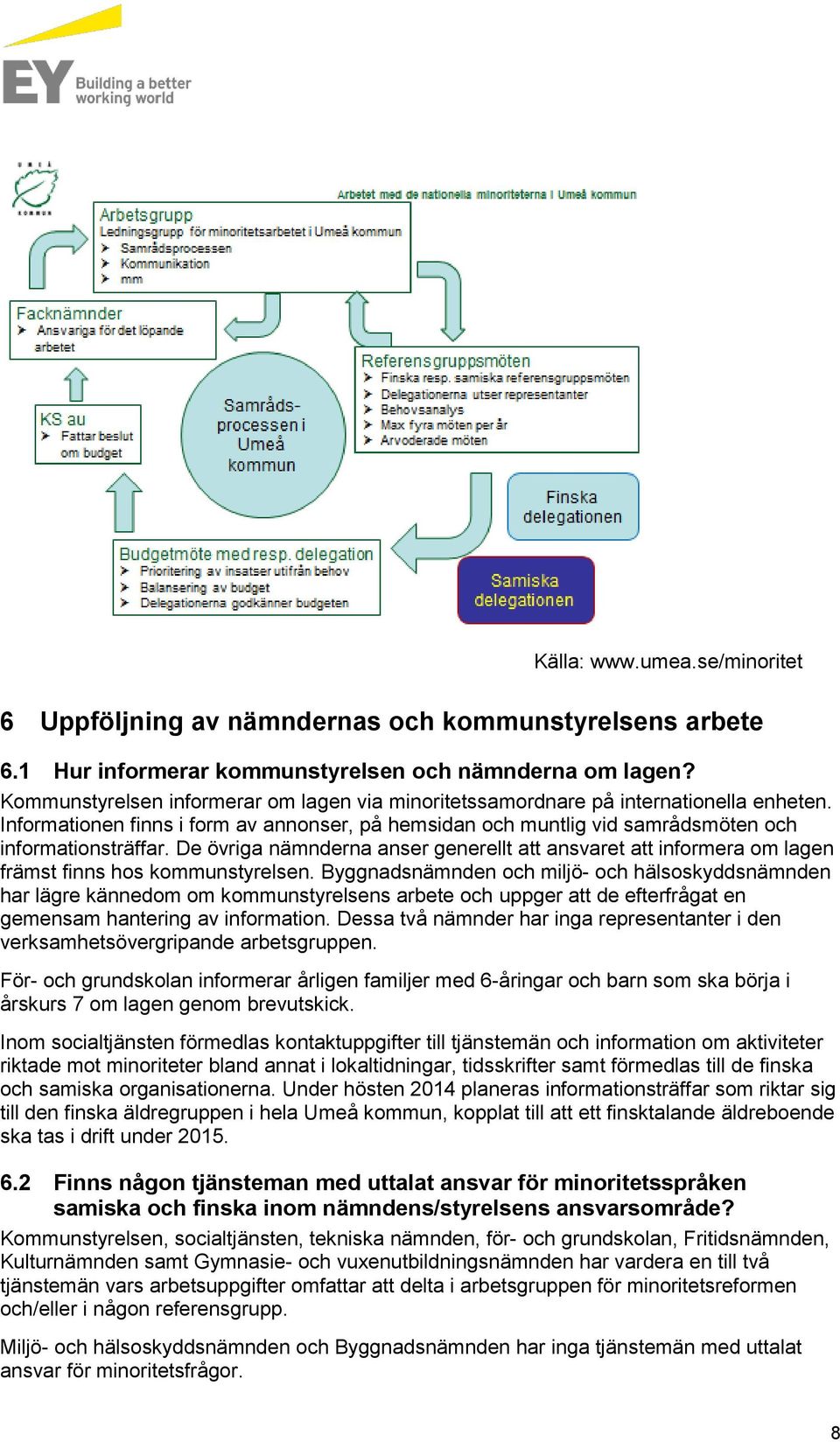 De övriga nämnderna anser generellt att ansvaret att informera om lagen främst finns hos kommunstyrelsen.