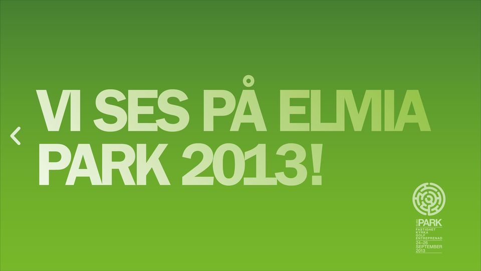 PARK 2013!