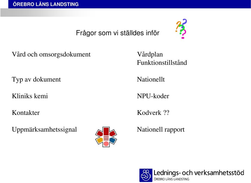 Vårdplan Funktionstillstånd Nationellt