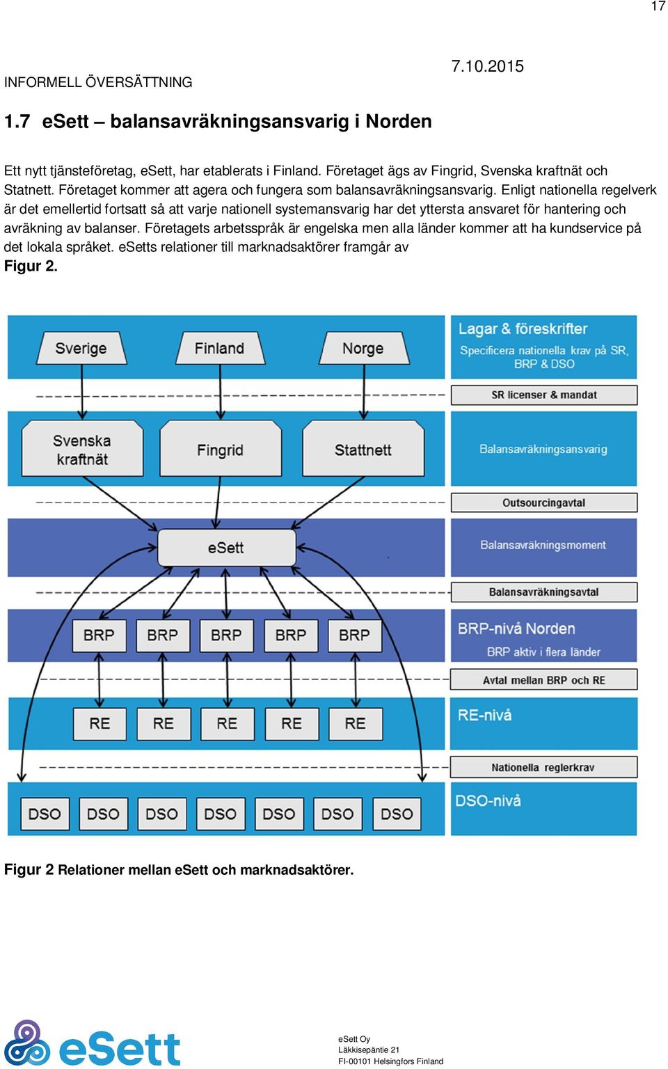 Enligt nationella regelverk är det emellertid fortsatt så att varje nationell systemansvarig har det yttersta ansvaret för hantering och avräkning av