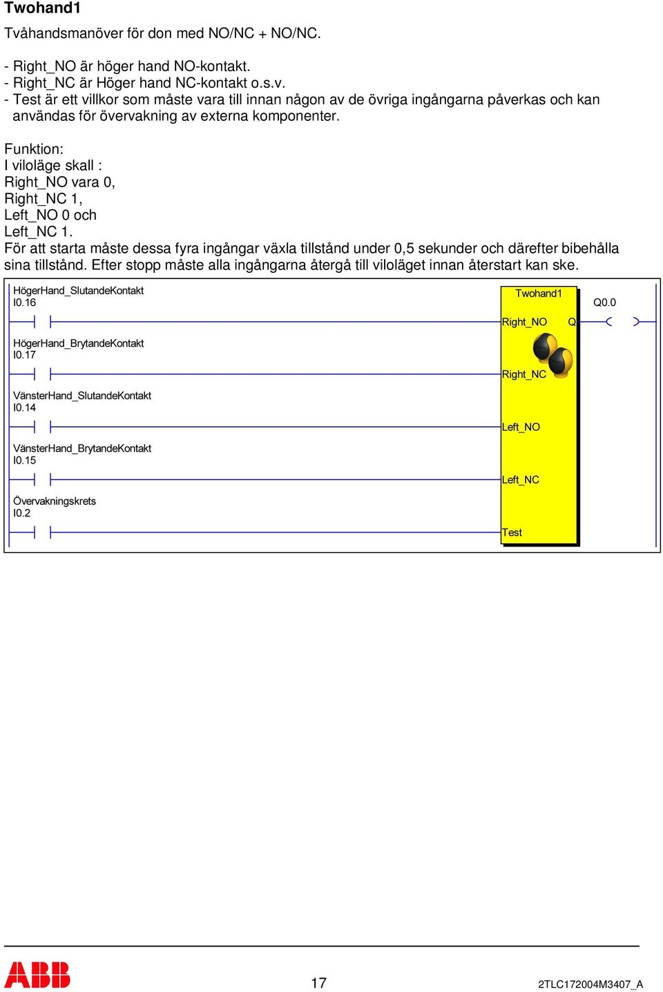 r för don med NO/NC + NO/NC. - Right_NO är höger hand NO-kontakt. - Right_NC är Höger hand NC-kontakt o.s.v.