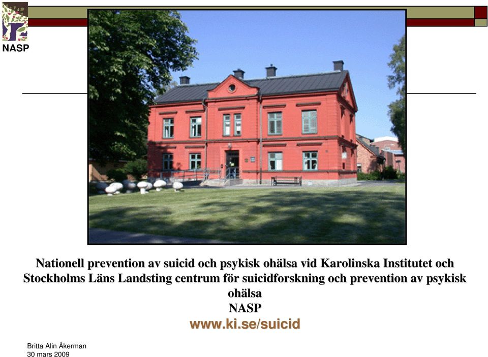 Läns L Landsting centrum för f r suicidforskning