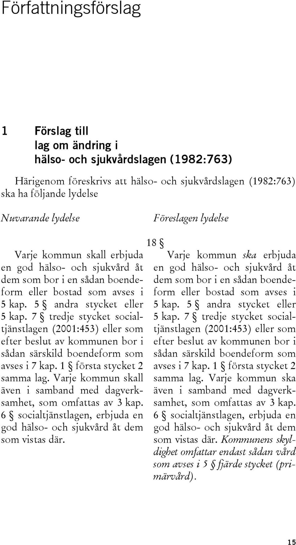 7 tredje stycket socialtjänstlagen (2001:453) eller som efter beslut av kommunen bor i sådan särskild boendeform som avses i 7 kap. 1 första stycket 2 samma lag.