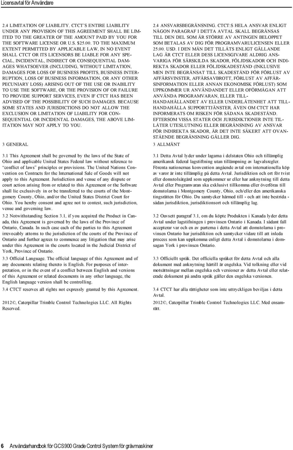 TO THE MAXIMUM EXTENT PERMITTED BY APPLICABLE LAW, IN NO EVENT SHALL CTCT OR ITS LICENSORS BE LIABLE FOR ANY SPE- CIAL, INCIDENTAL, INDIRECT OR CONSEQUENTIAL DAM- AGES WHATSOEVER (INCLUDING, WITHOUT