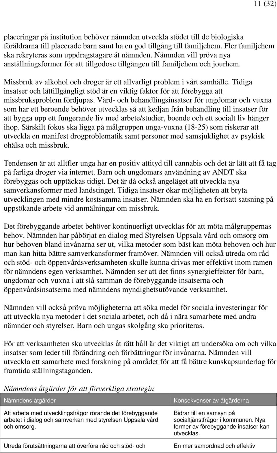 Missbruk av alkohol och droger är ett allvarligt problem i vårt samhälle. Tidiga insatser och lättillgängligt stöd är en viktig faktor för att förebygga att missbruksproblem fördjupas.