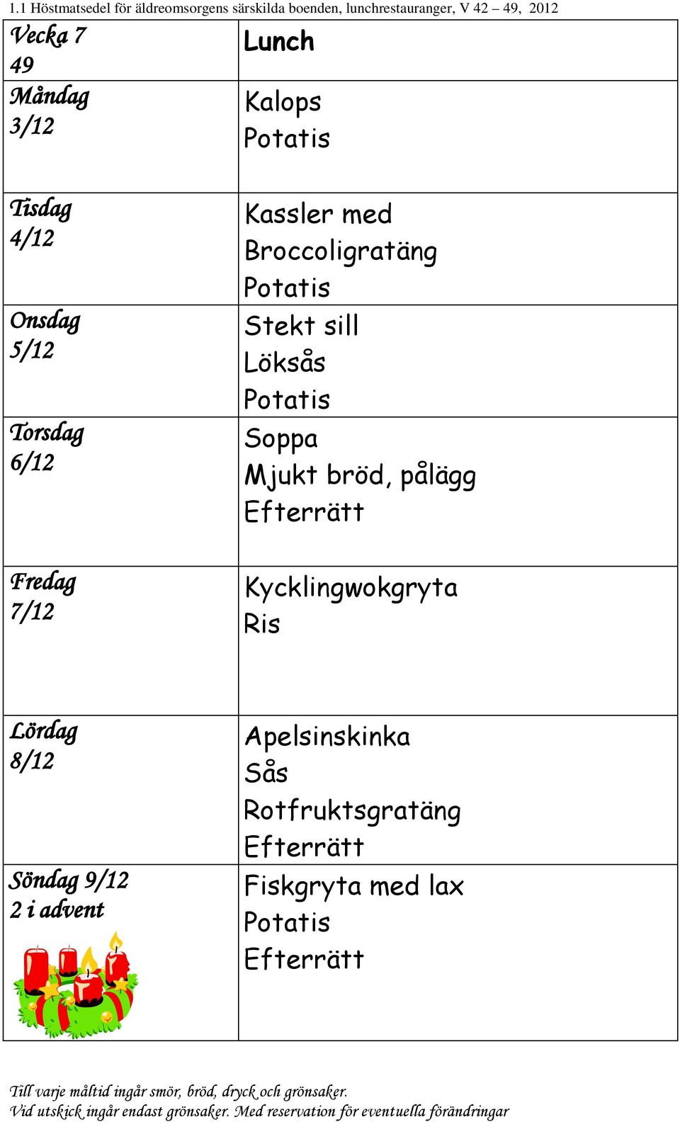 Kycklingwokgryta Ris 8/12 9/12 2 i advent