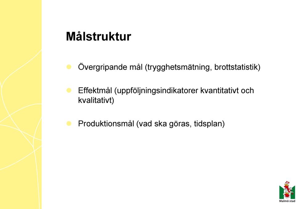 Effektmål (uppföljningsindikatorer