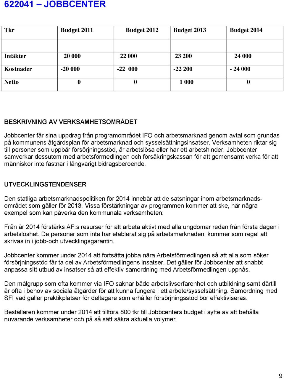 Verksamheten riktar sig till personer som uppbär försörjningsstöd, är arbetslösa eller har ett arbetshinder.