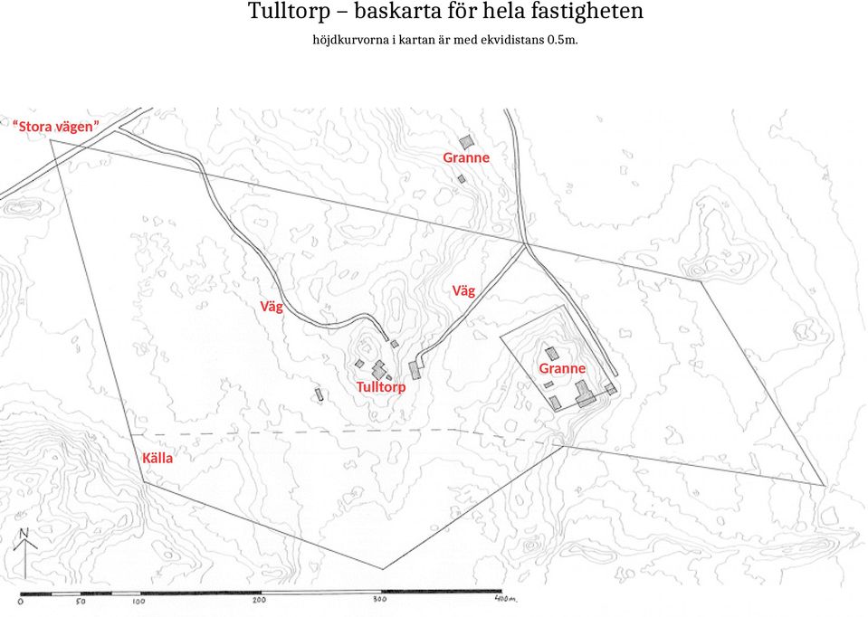 är med ekvidistans 0.5m.