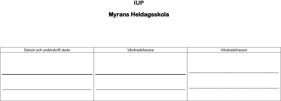 och underskrift