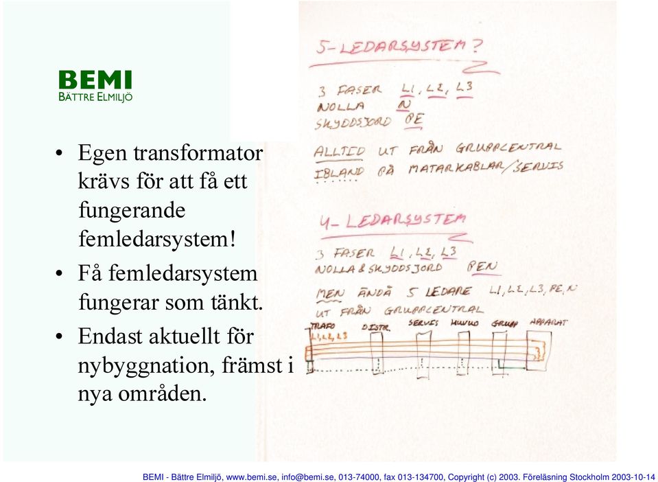 Få femledarsystem fungerar som tänkt.