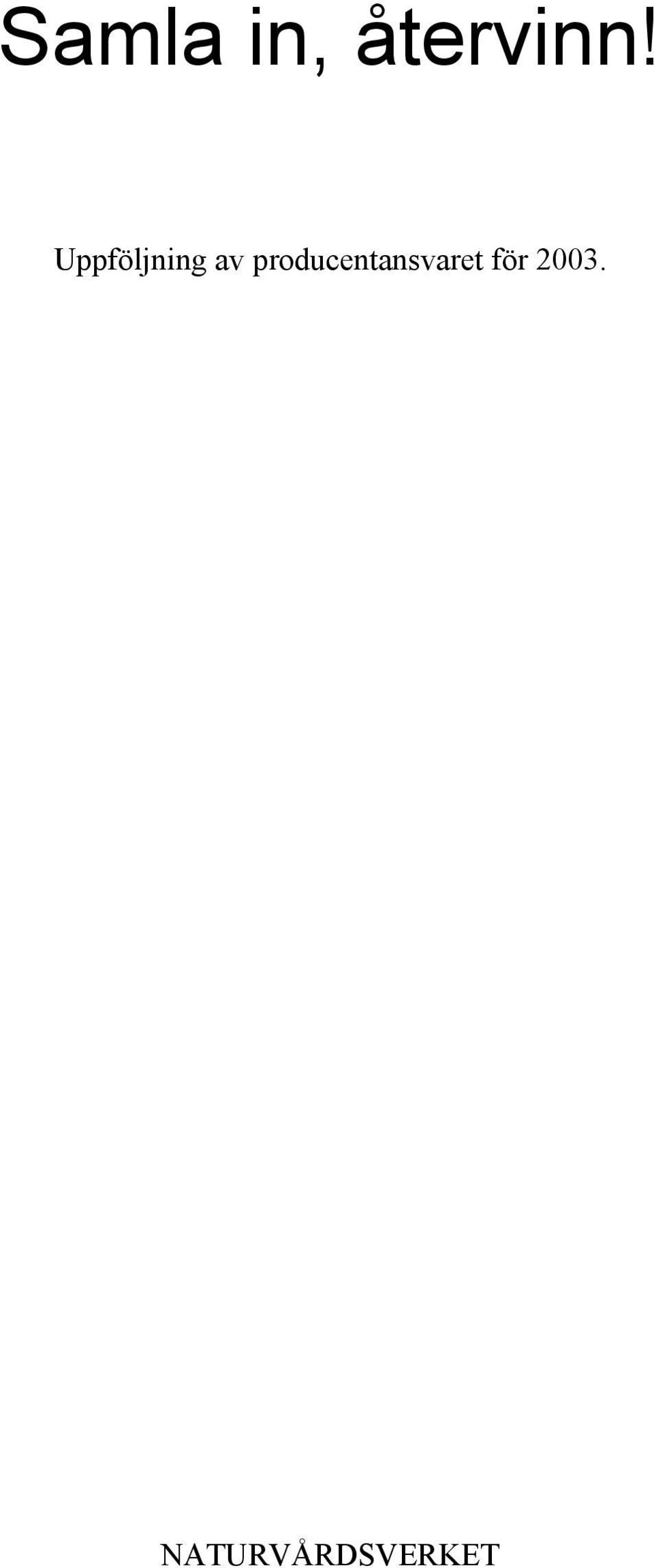 producentansvaret