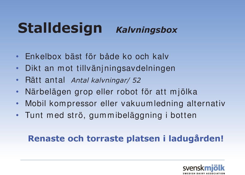 eller robot för att mjölka Mobil kompressor eller vakuumledning alternativ