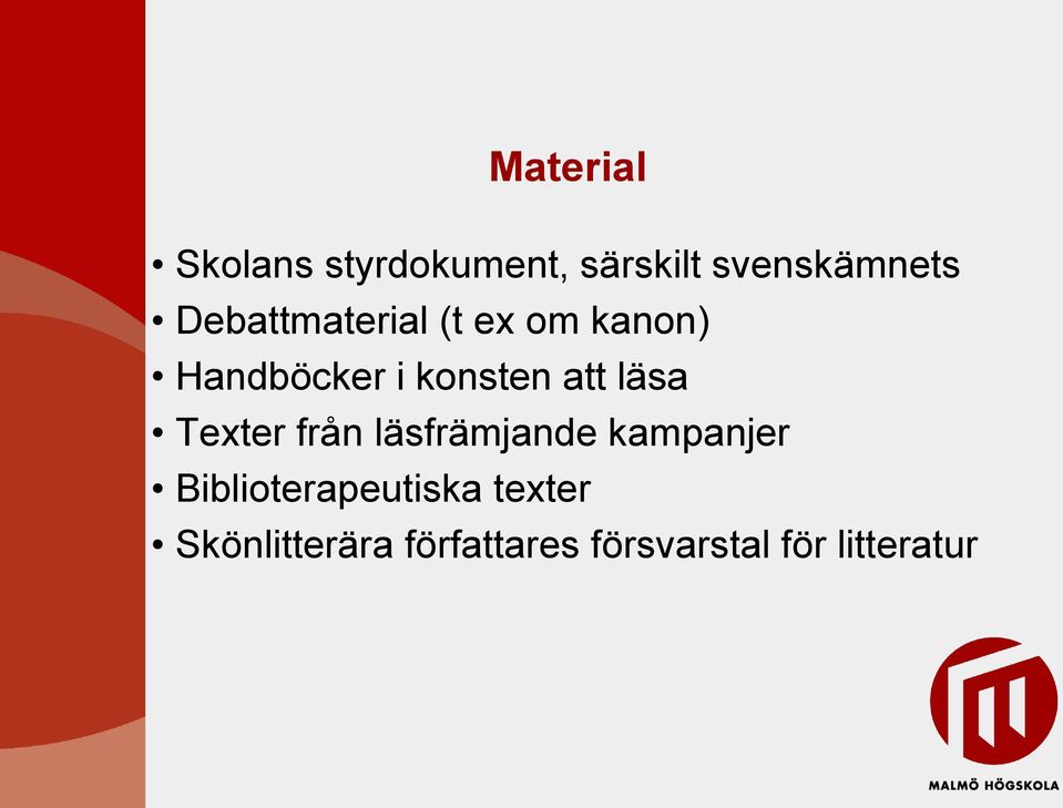 läsa Texter från läsfrämjande kampanjer