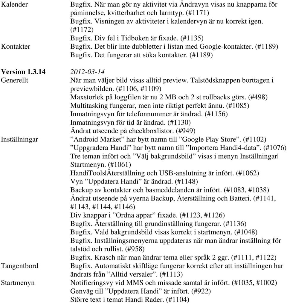 Talstödsknappen borttagen i previewbilden. (#1106, #1109) Maxstorlek på loggfilen är nu 2 MB och 2 st rollbacks görs. (#498) Multitasking fungerar, men inte riktigt perfekt ännu.