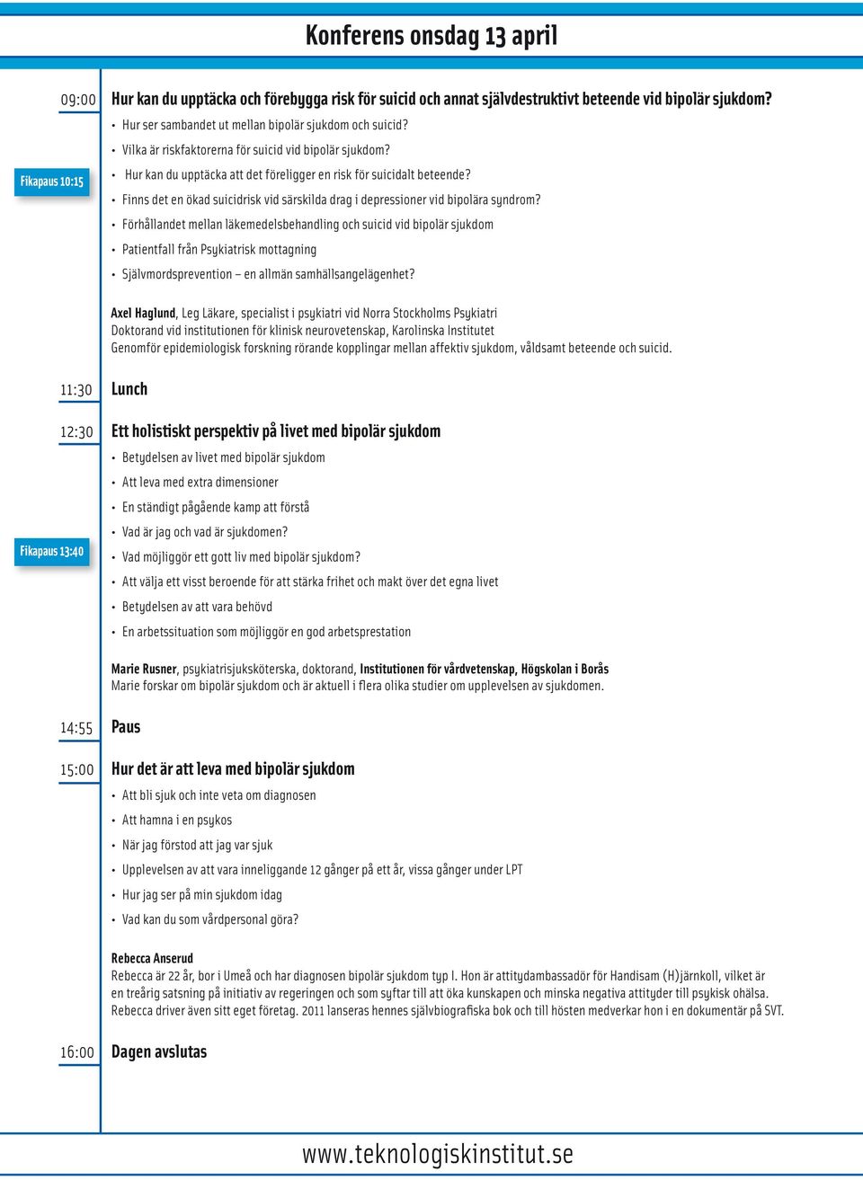 Finns det en ökad suicidrisk vid särskilda drag i depressioner vid bipolära syndrom?