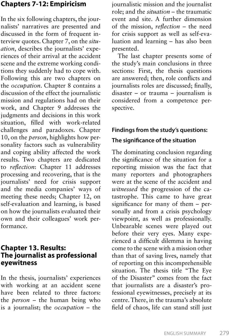 Following this are two chapters on the occupation.