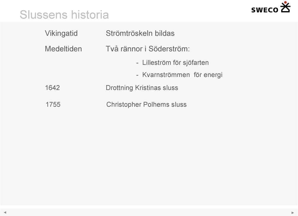 Lilleström för sjöfarten - Kvarnströmmen för