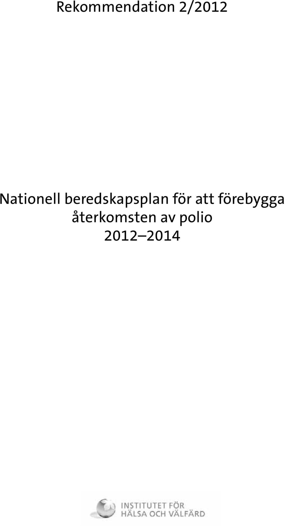 beredskapsplan för att