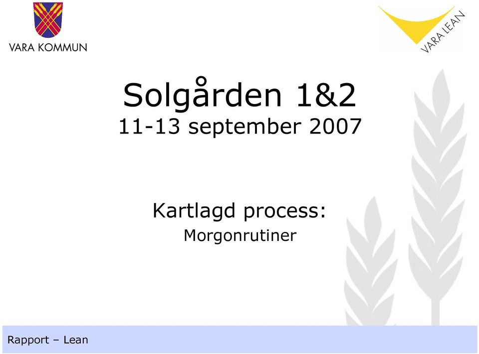 2007 Kartlagd