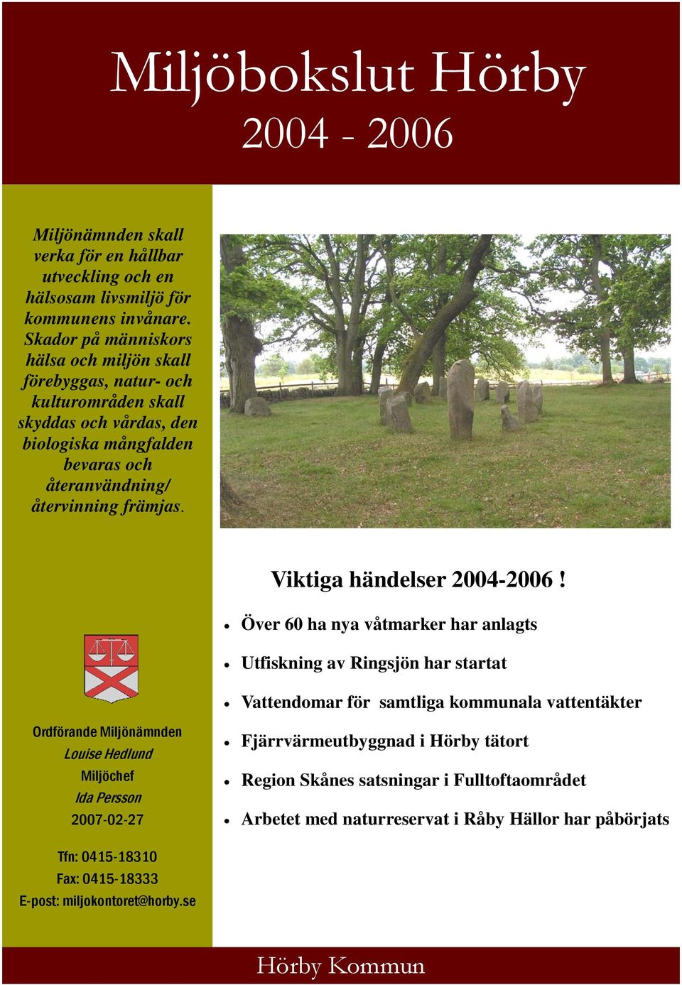 Viktiga händelser 2004-2006!