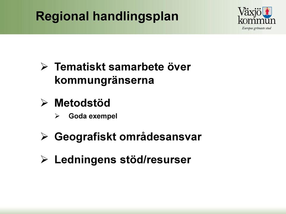 Metodstöd Goda exempel Geografiskt