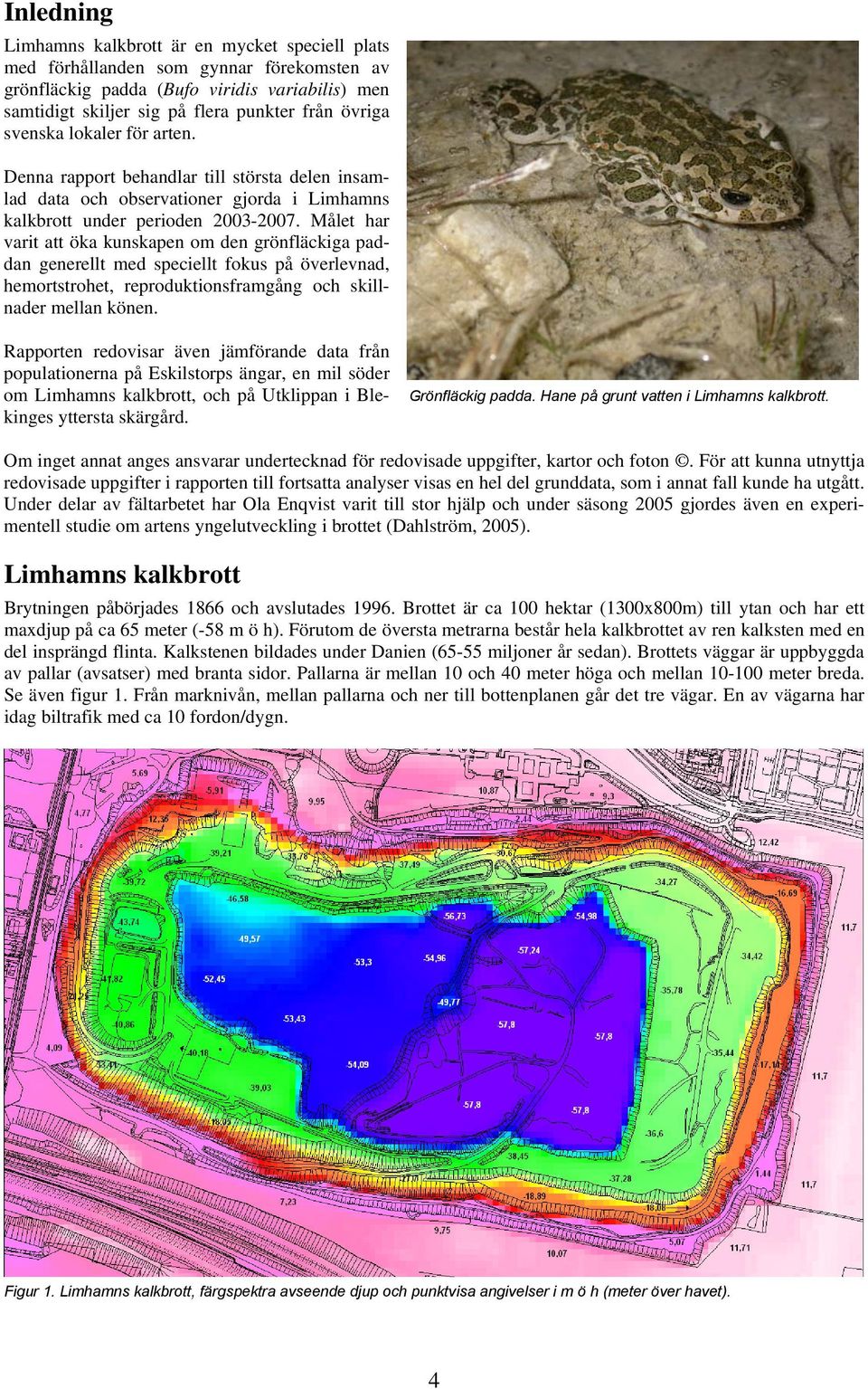 Målet har varit att öka kunskapen om den grönfläckiga paddan generellt med speciellt fokus på överlevnad, hemortstrohet, reproduktionsframgång och skillnader mellan könen.