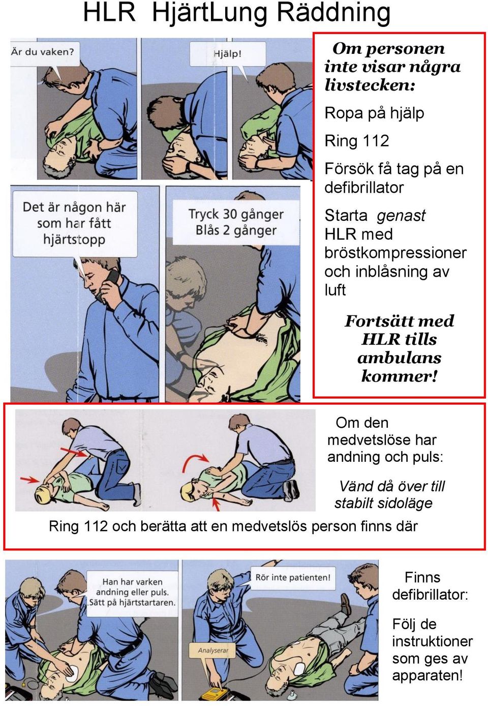 ambulans kommer!