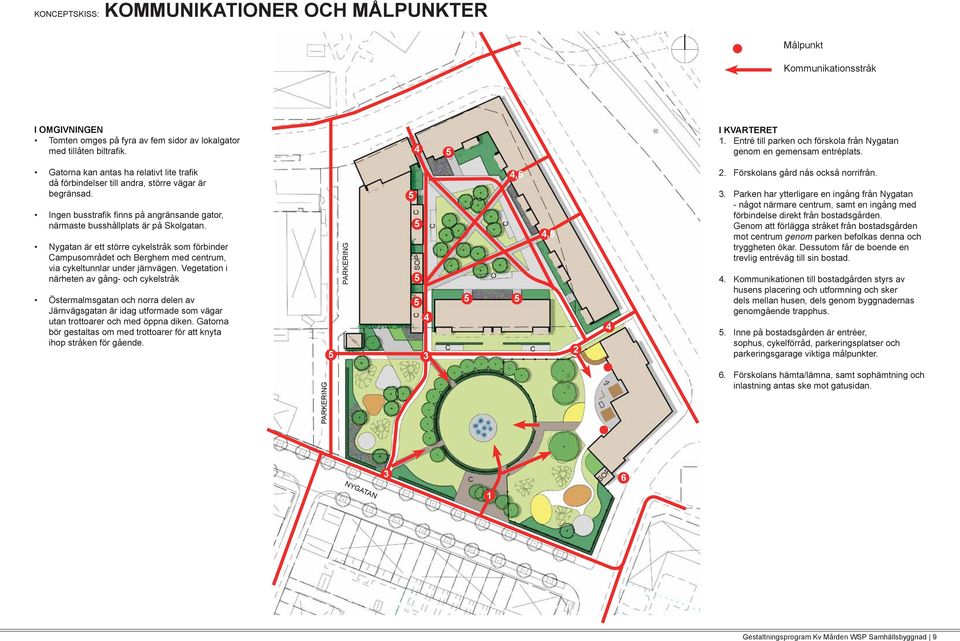 Ingen busstrafik finns på angränsande gator, närmaste busshållplats är på Skolgatan.