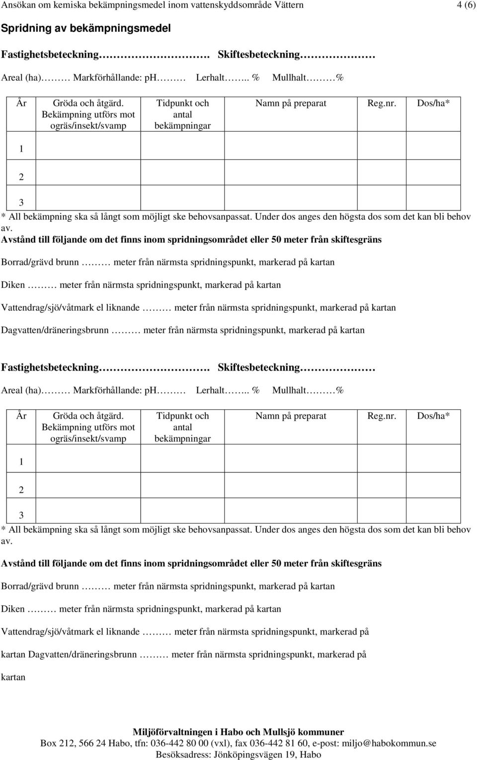 Vattendrag/sjö/våtmark el liknande meter från närmsta spridningspunkt, markerad på kartan Dagvatten/dräneringsbrunn meter