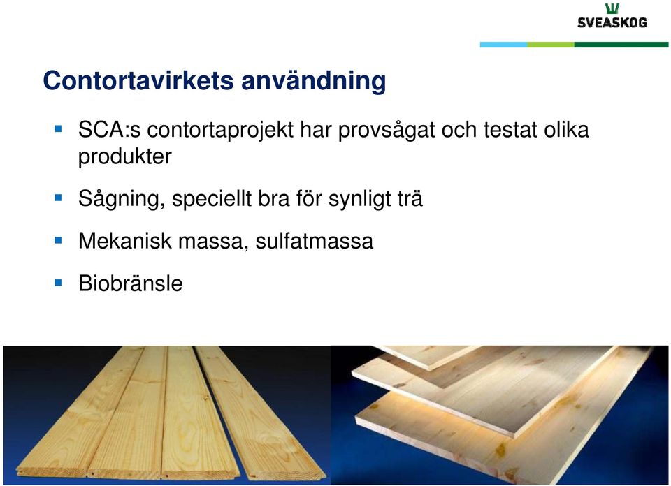 olika produkter Sågning, speciellt bra