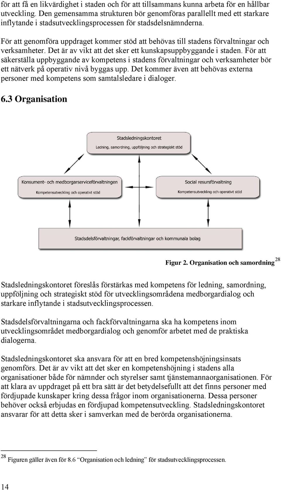 För att genomföra uppdraget kommer stöd att behövas till stadens förvaltningar och verksamheter. Det är av vikt att det sker ett kunskapsuppbyggande i staden.