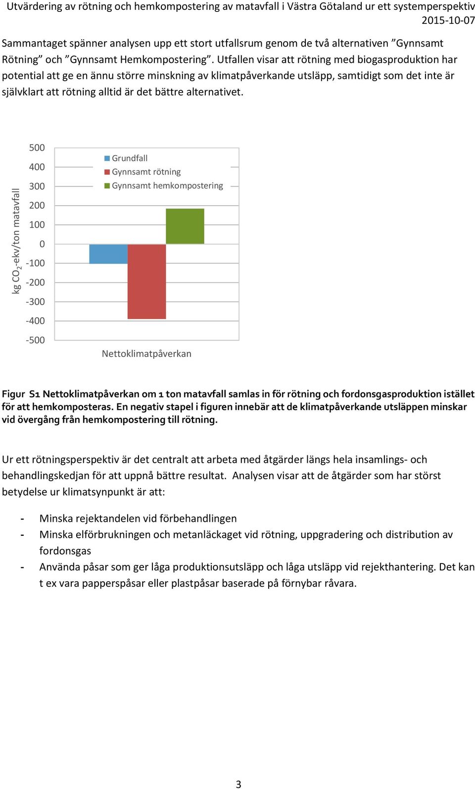 Utfallen visar att rötning med biogasproduktion har potential att ge en ännu större minskning av klimatpåverkande utsläpp, samtidigt som det inte är självklart att rötning alltid är det bättre