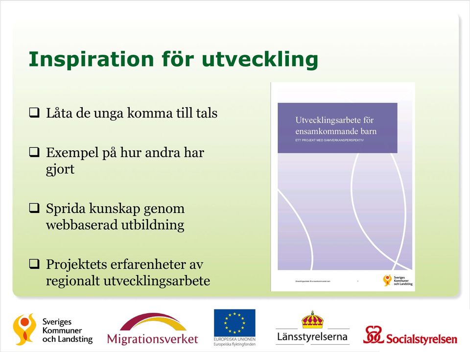 Sprida kunskap genom webbaserad utbildning