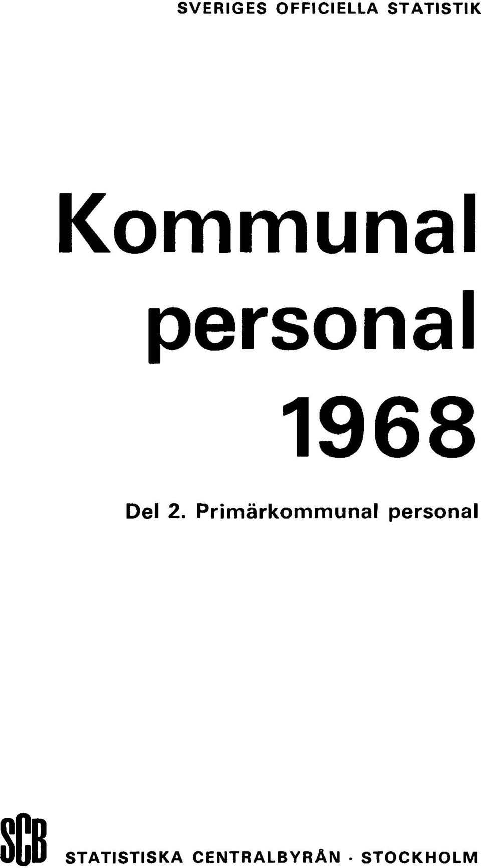 Primärkommunal personal