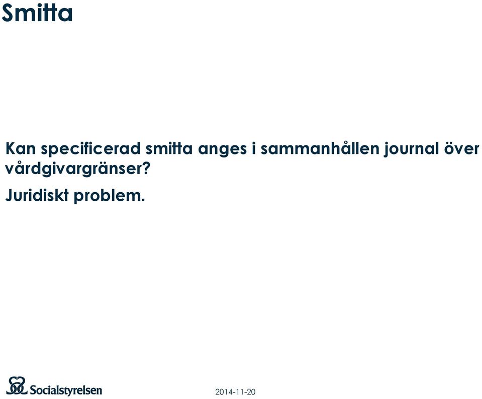 sammanhållen journal över