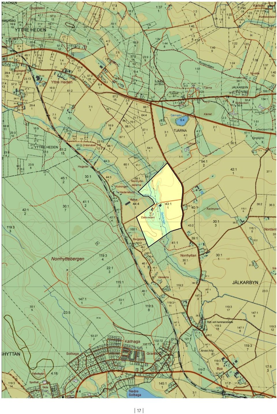 motsvarar 200 meter i