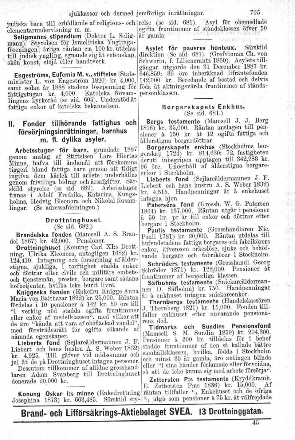 . pauvres honteux, Särskild "tll\ JUdISkyn~~!ng, egnande SIg at vetenskap, direktion (Se SId. 681). (Grefvinnan Ch: von skon konst, slojd eller handtverk S~hwerin, f., Liliencrantz 1860).