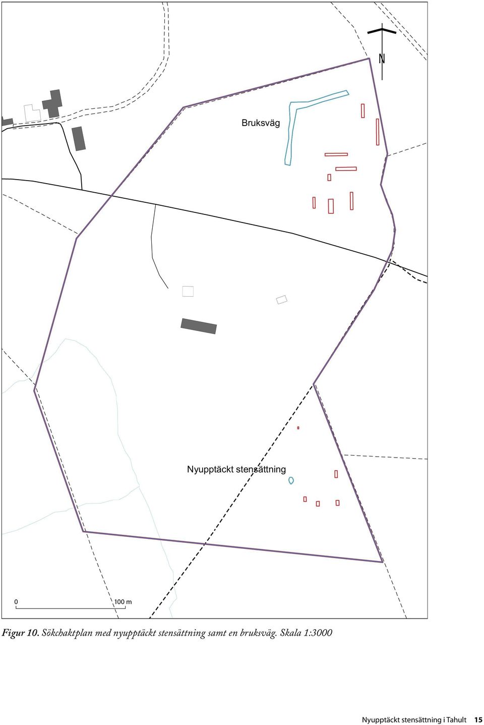 Sökchaktplan med nyupptäckt