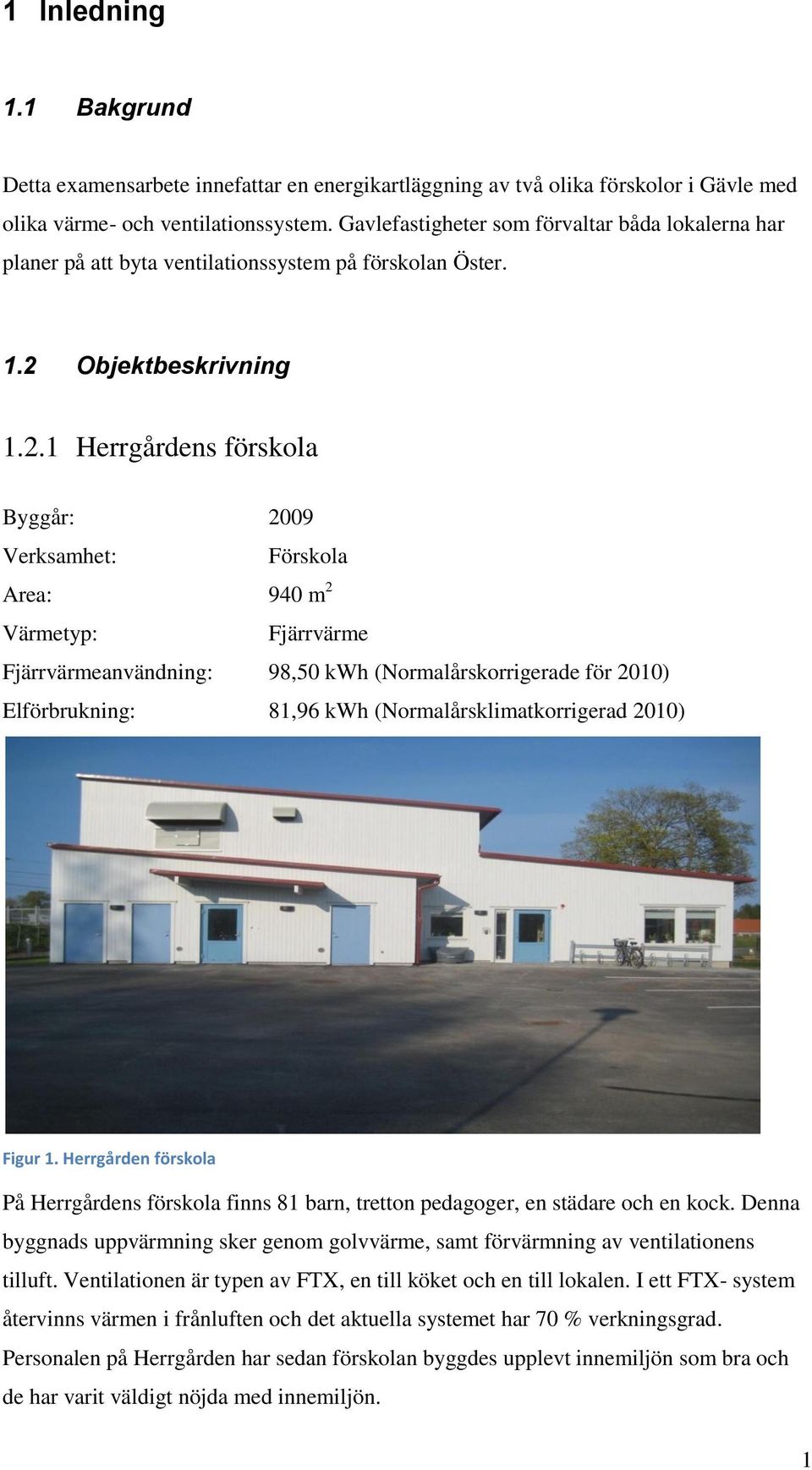 Objektbeskrivning 1.2.
