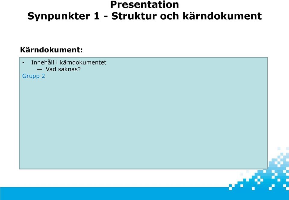 kärndokument