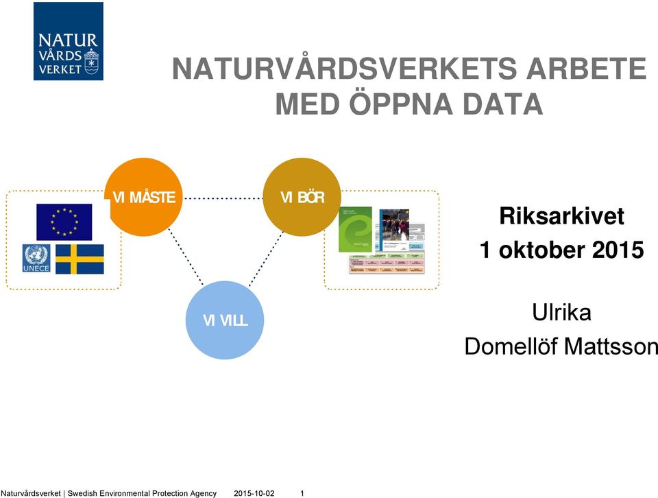 VILL Ulrika Domellöf Mattsson Naturvårdsverket