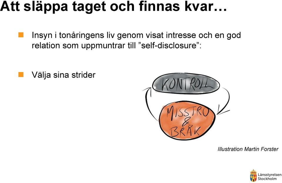 god relation som uppmuntrar till