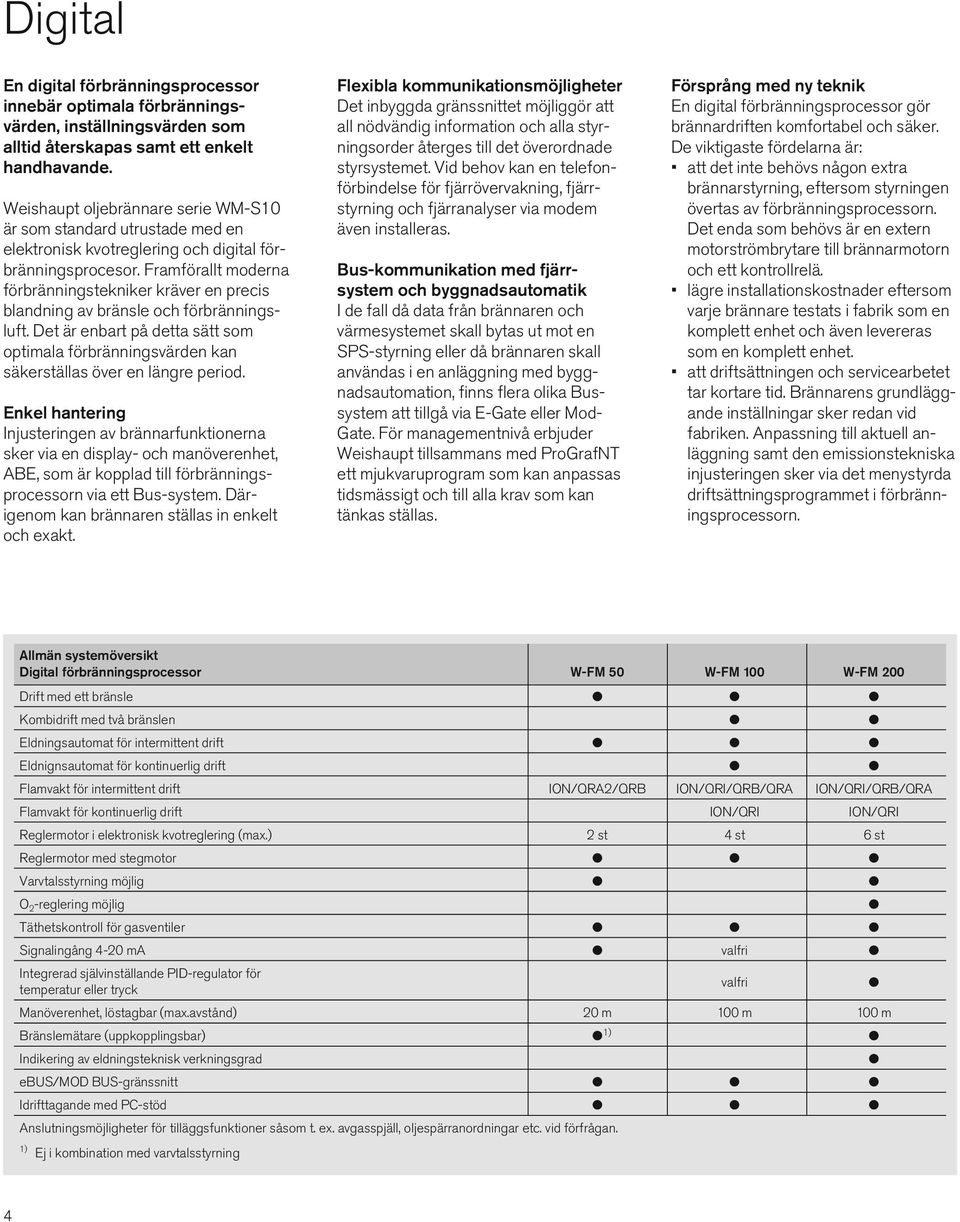 Framförallt moderna förbränningstekniker kräver en precis blandning av bränsle och förbränningsluft. Det är enbart på detta sätt som optimala förbränningsvärden kan säkerställas över en längre period.