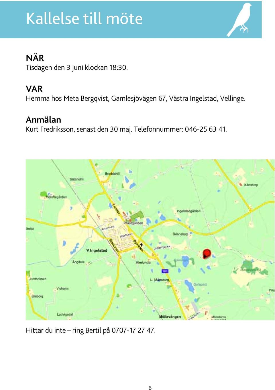 Ingelstad, Vellinge.