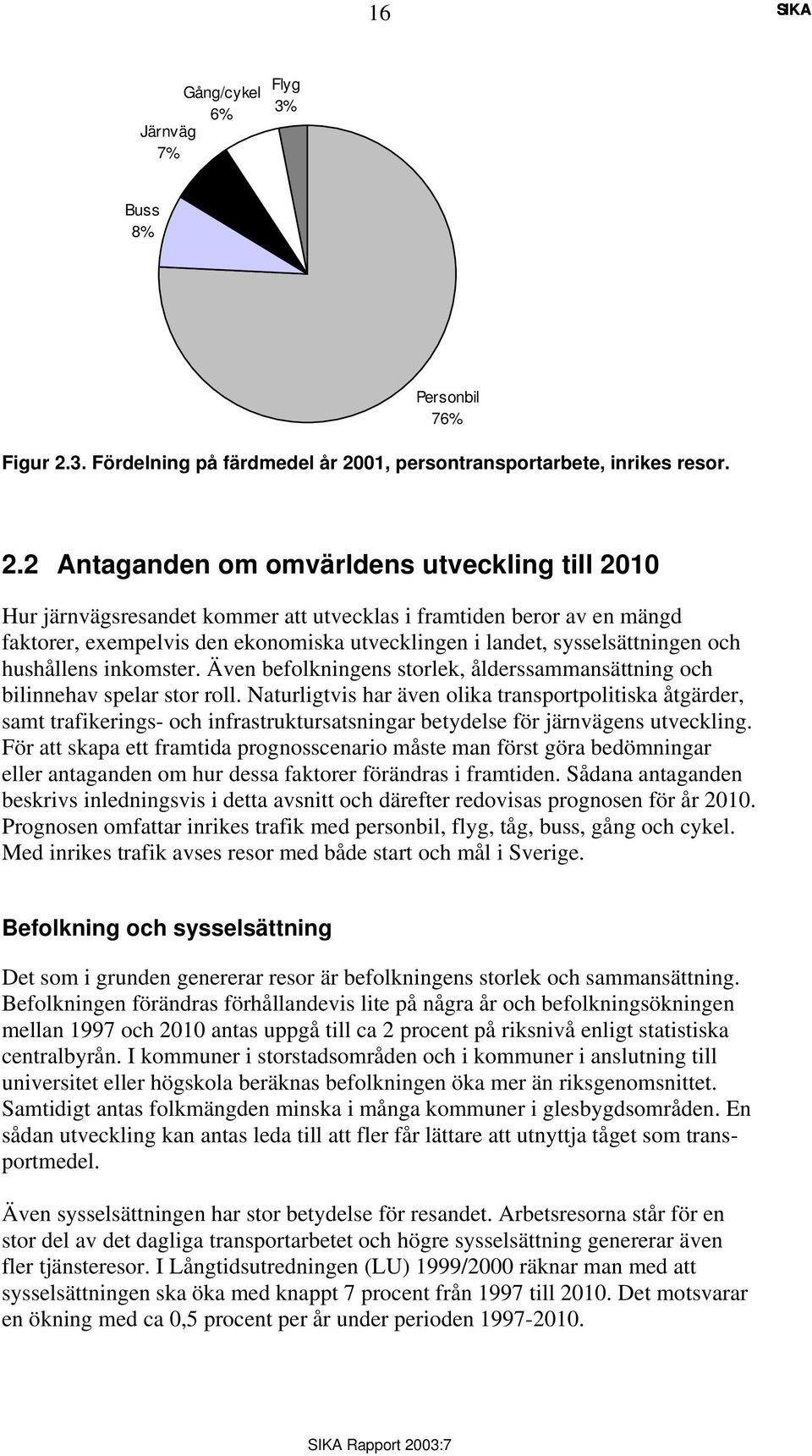 01, persontransportarbete, inrikes resor. 2.